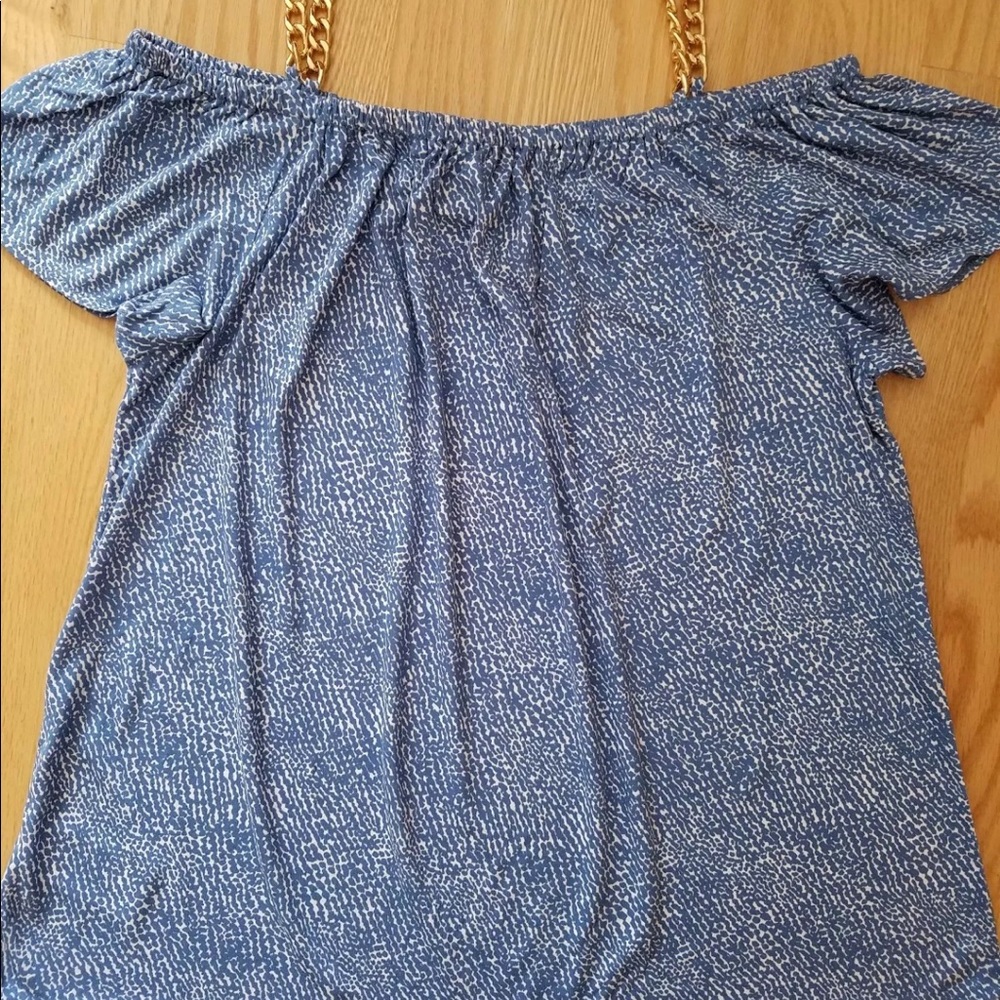 Michael Kors Blouse Cold Shoulder Top New W/Tags